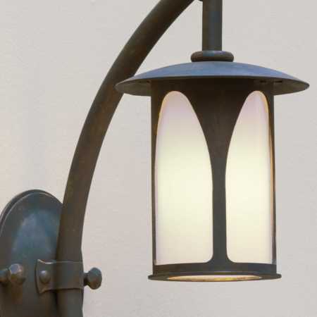 exklusive Wandleuchte Hauseingang