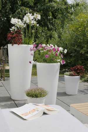 Aussenbeleuchtung LED-Blumentopf