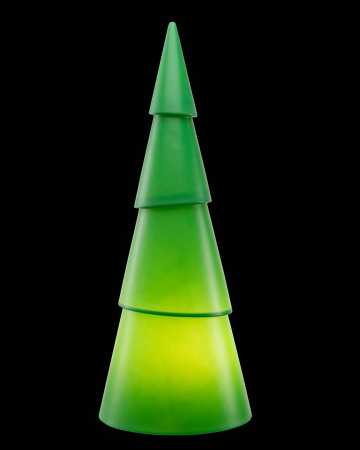 grüne Aussenleuchte Design-Baum