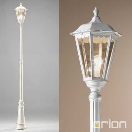 weiße Aussenleuchte klassisch