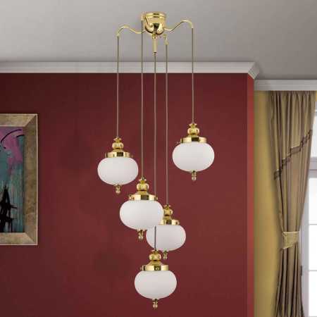 klassischer Messing- Kronleuchter