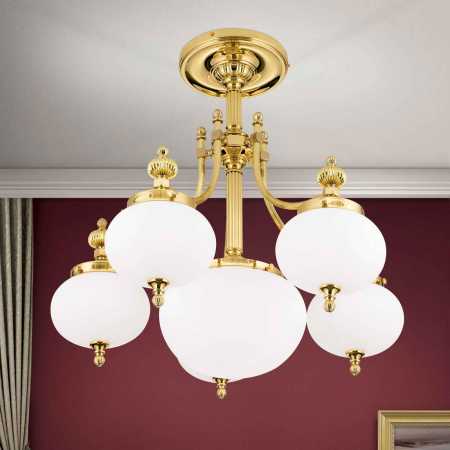 klassischer Kronleuchter 6-flammig