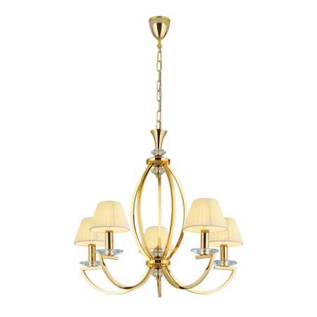 klassischer Kronleuchter mit Schirmen