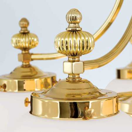 klassischer Kronleuchter 6-flammig