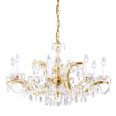 Kristall-Kronleuchter 8-flammig