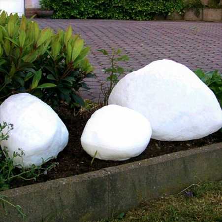 Akku Aussenleuchte Stein