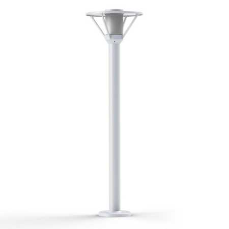 weiße Aussenleuchte 112cm