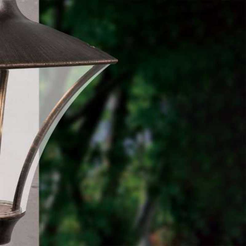 klassische LED Außenwandleuchte