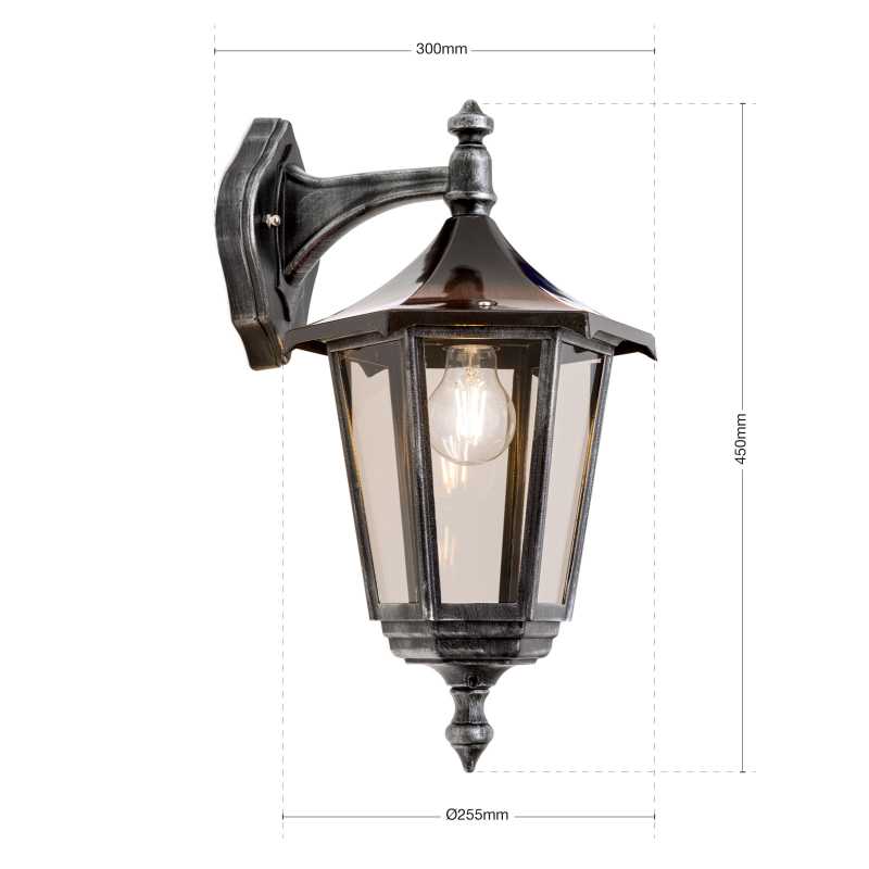 Aussenwandleuchte hängend