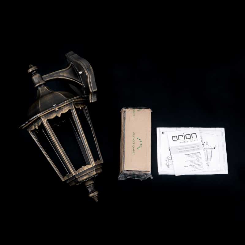 rustikale Wandleuchte für Gastronomie