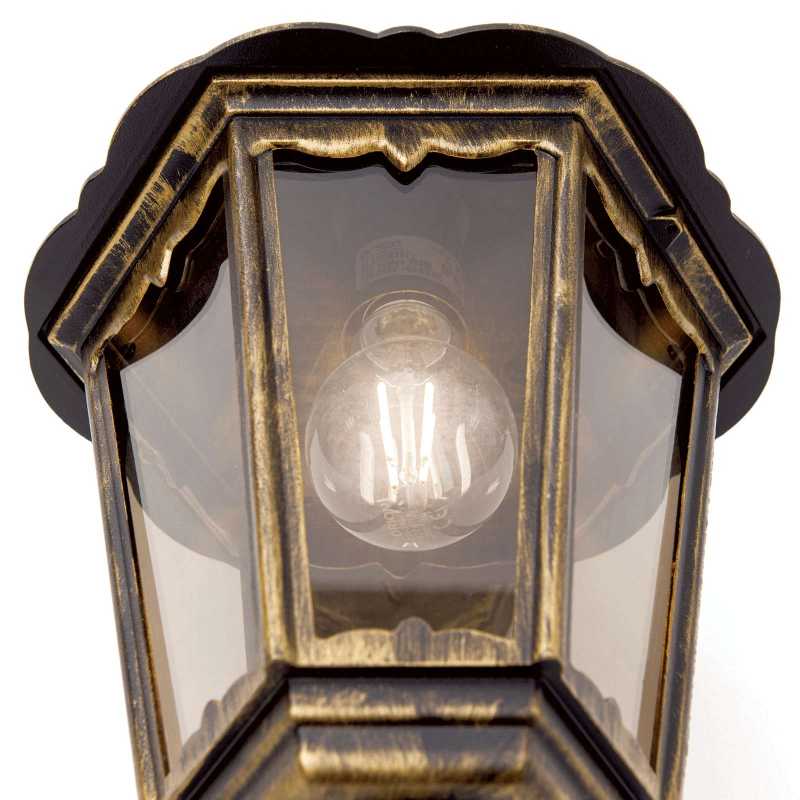 rustikale Wandleuchte für Gastronomie