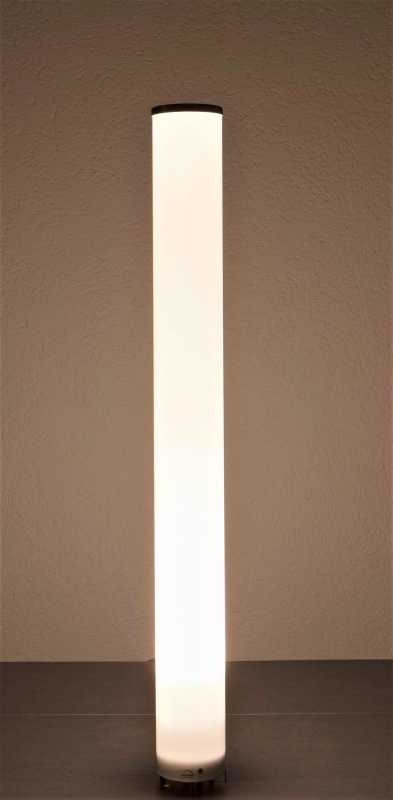 weiße Wegeleuchte 95cm