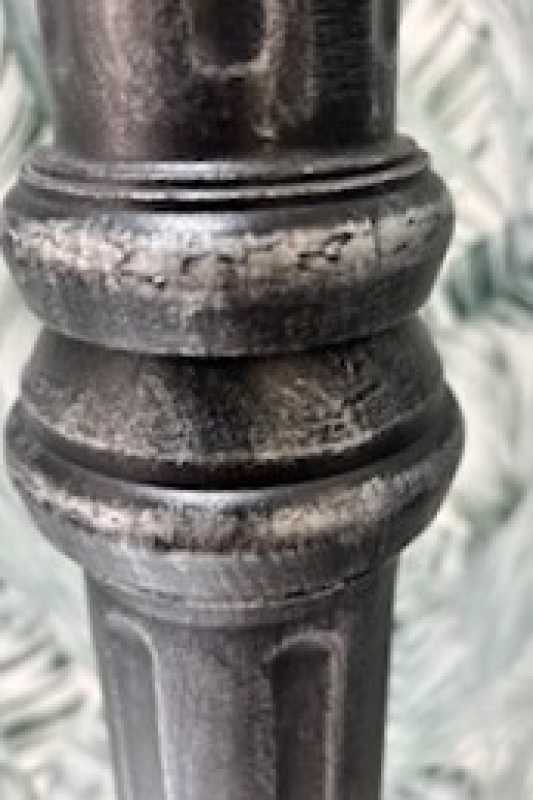 Antike Aussenleuchte 3-flammig