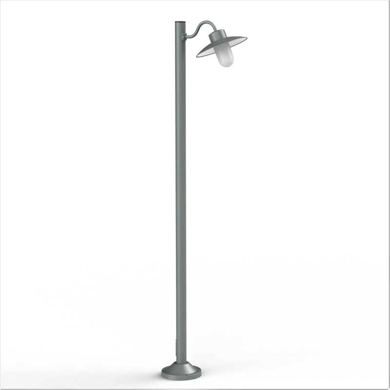 klassische Gartenleuchte 220cm