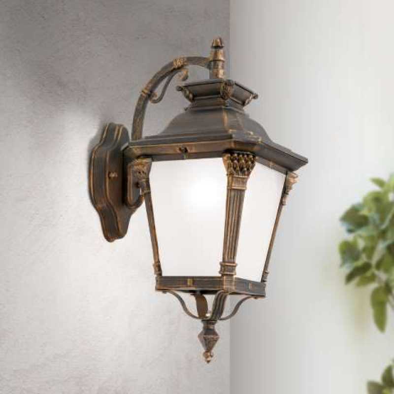 Vintage Aussenleuchte für Restaurant