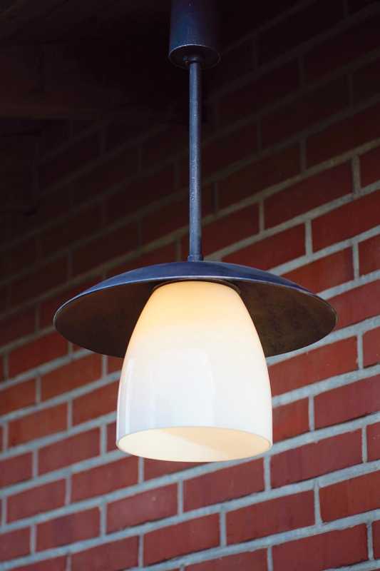 exklusive Outdoor-Deckenleuchte