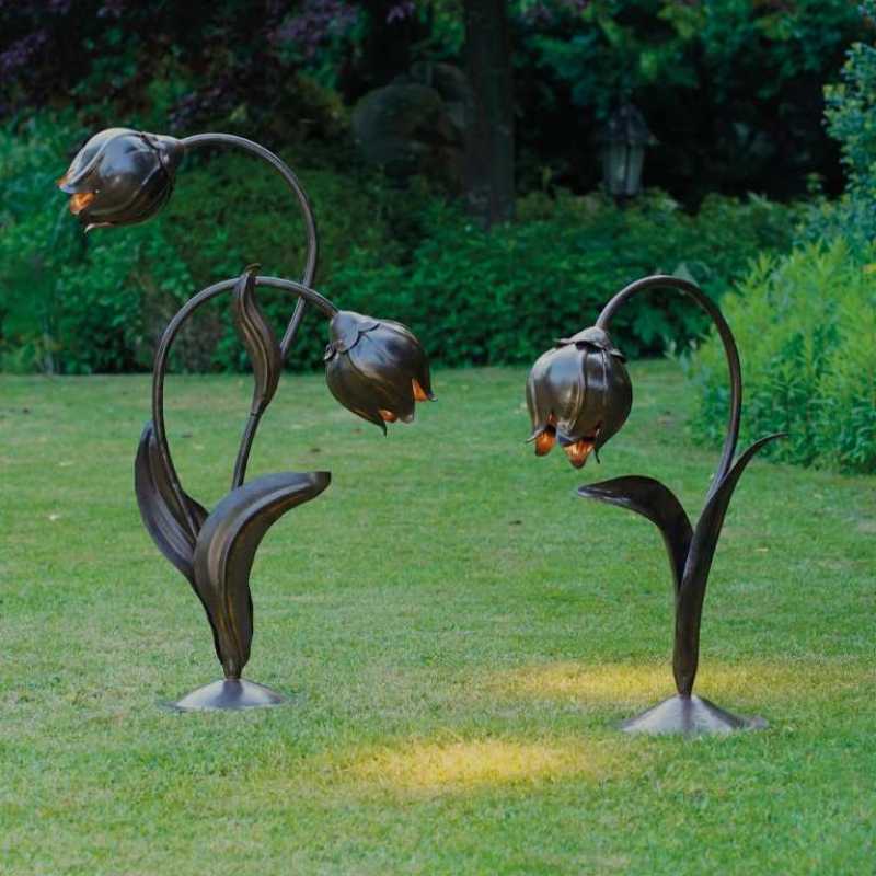 2-flammige Design-Aussenleuchte