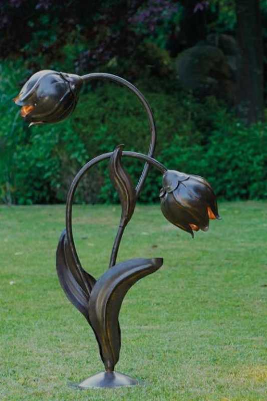2-flammige Design-Aussenleuchte