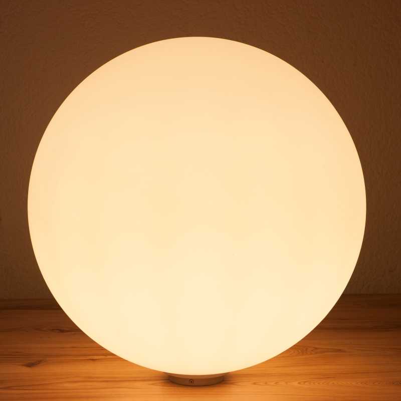 Weiße Kugelleuchte 50cm