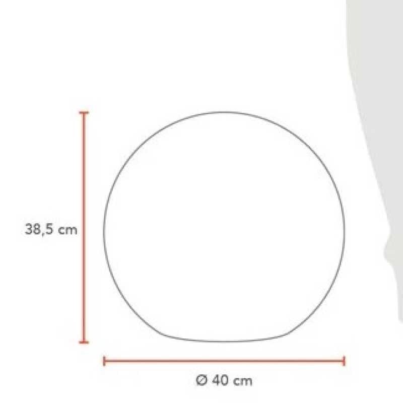 Aussenleuchte mit Akku 40cm