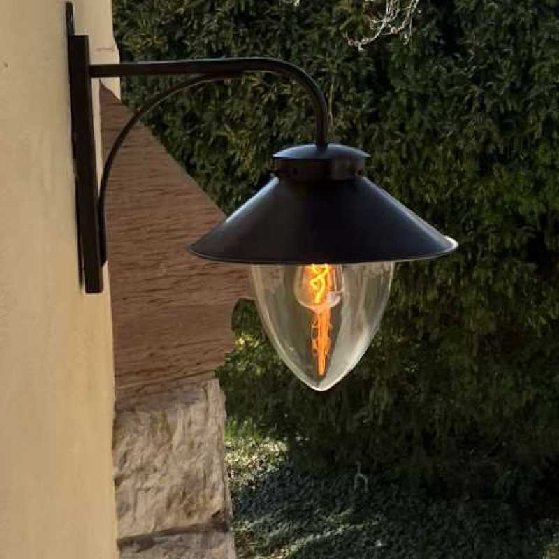 Antike Aussenlampe 50cm