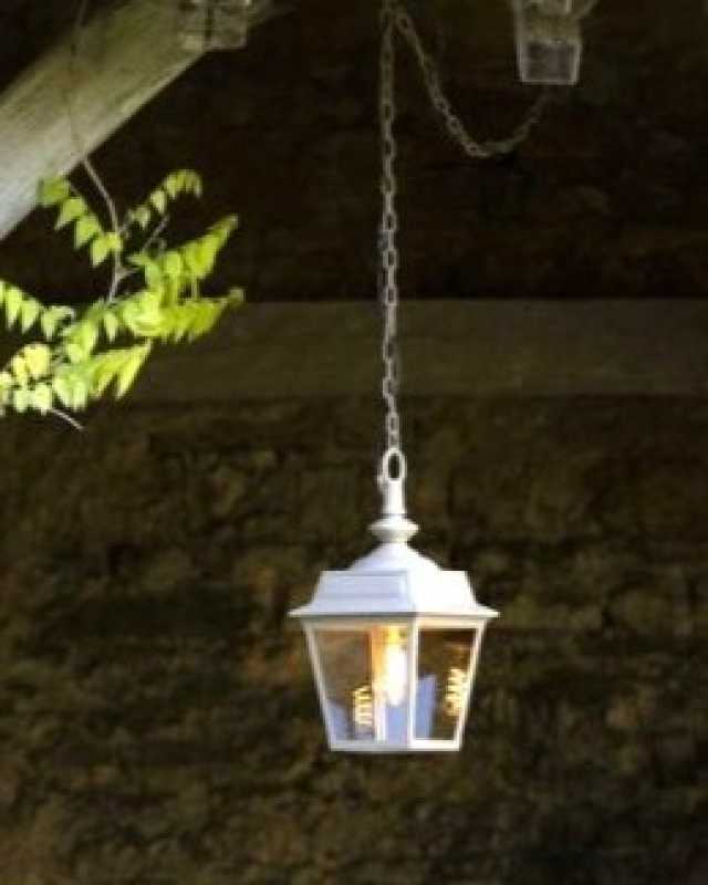 Hängelaterne für Veranda