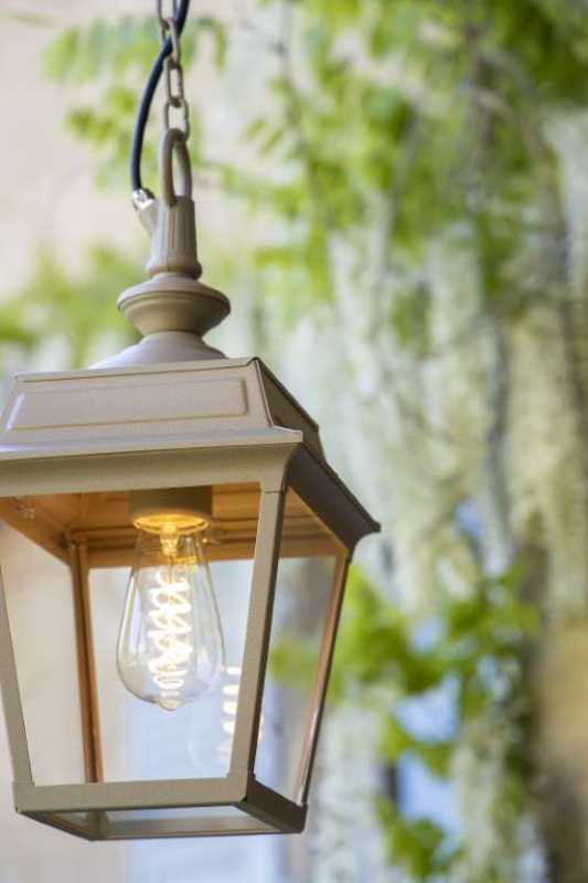 Hängelaterne für Veranda