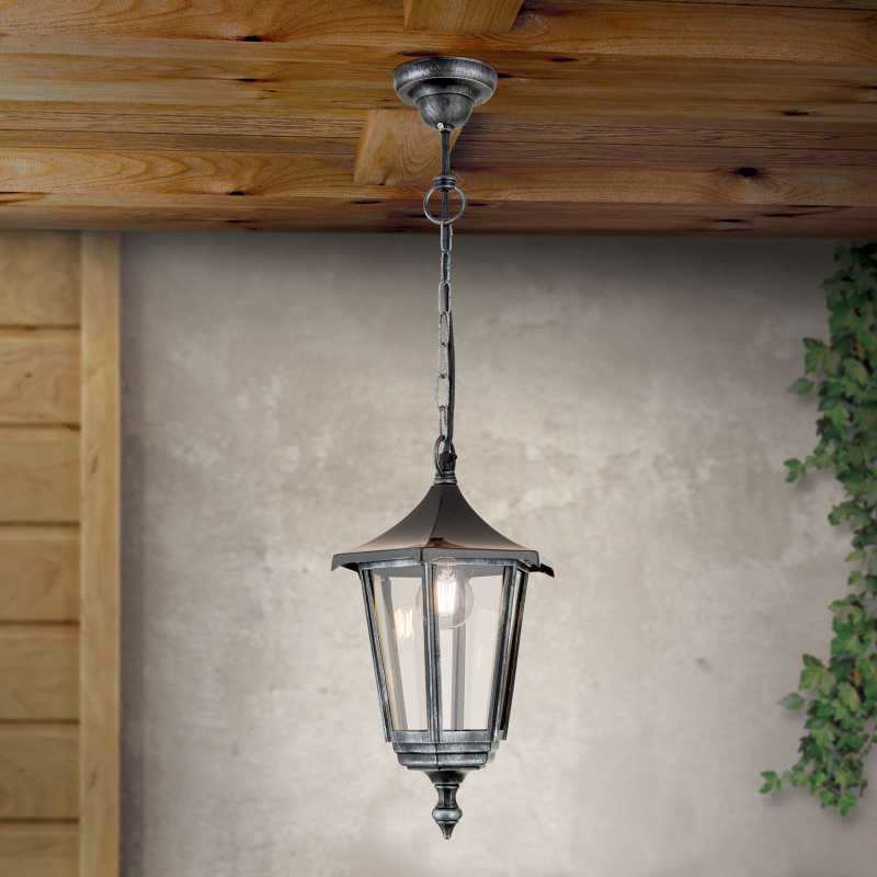 Hängeleuchte außen für Gastro