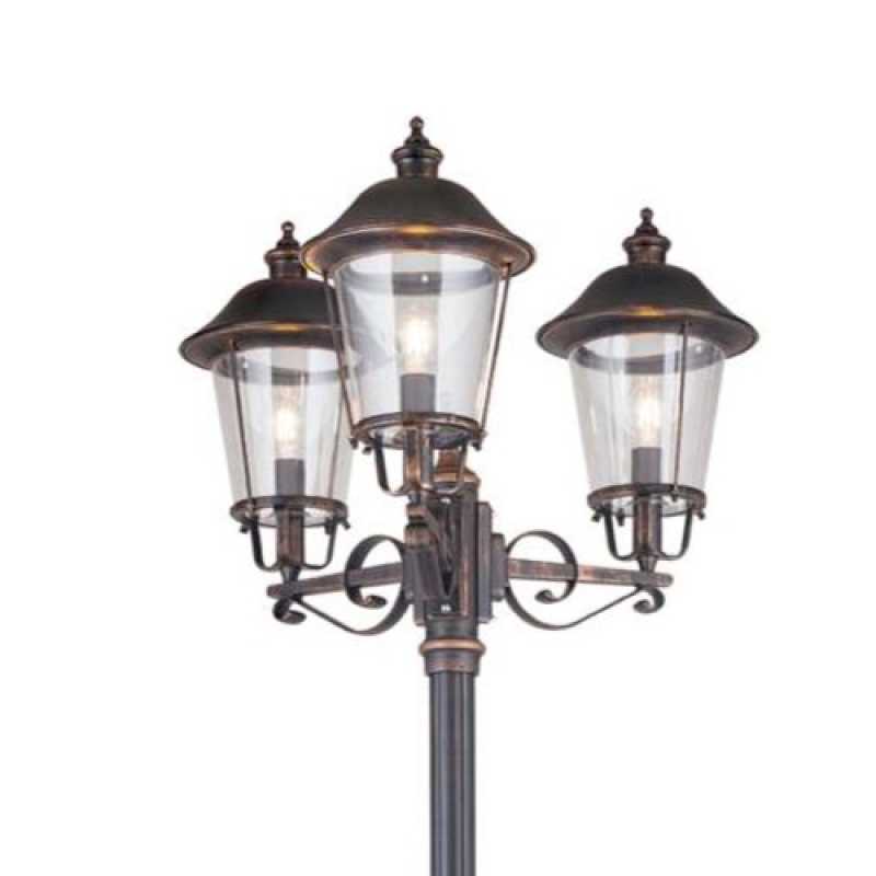 Aussenleuchte Laterne 3-flammig