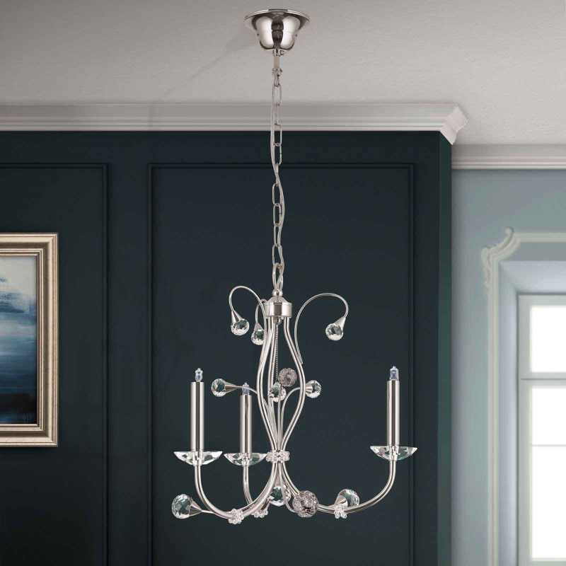 moderner Kronleuchter 3-flammig