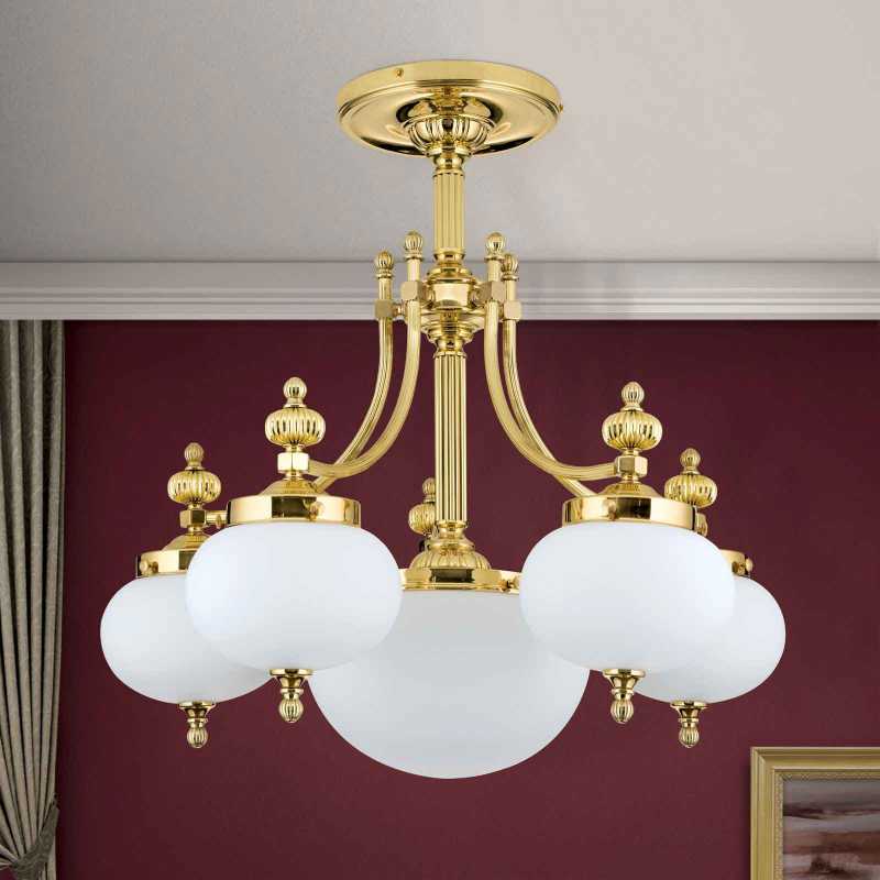 klassischer Kronleuchter 6-flammig