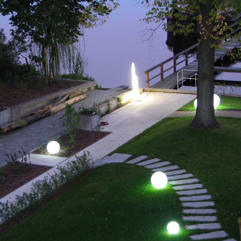 Klassische Kugelleuchte Olymp 100