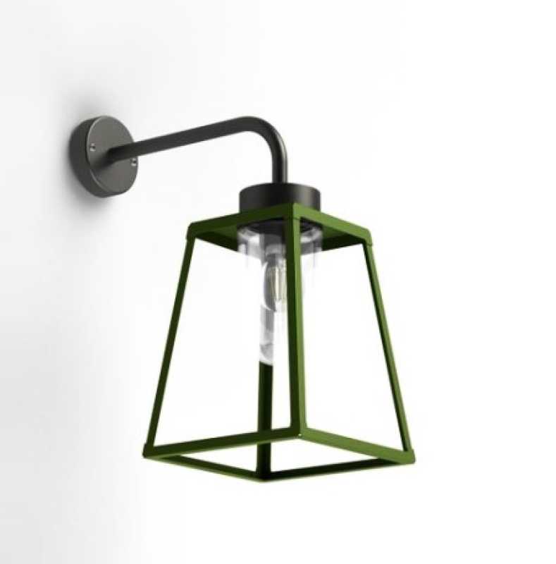 grüne Aussenleuchte modern