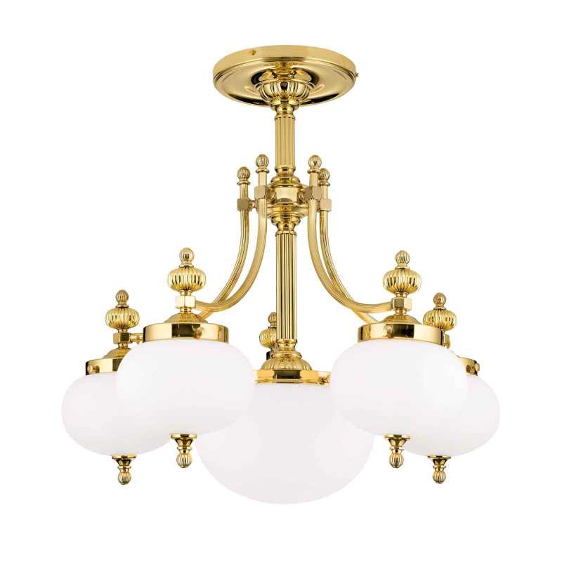 klassischer Kronleuchter 6-flammig