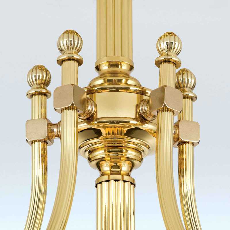 klassischer Kronleuchter 6-flammig