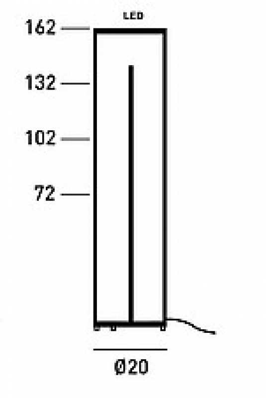 Luxus LED-Aussenleuchte Dubai 102