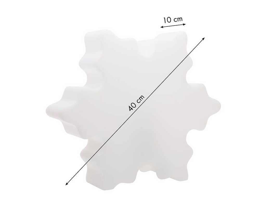 Aussenleuchten Schneeflocke