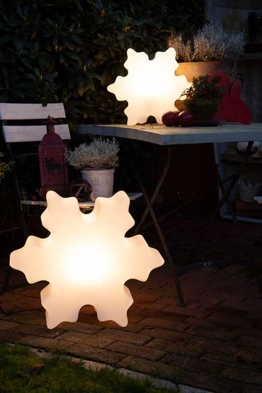 Aussenleuchten Schneeflocke