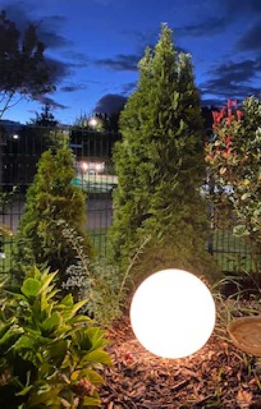 Solar Kugel Leuchten Set 4