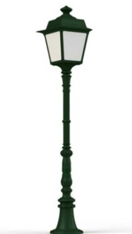 grüne Aussenleuchte 130cm