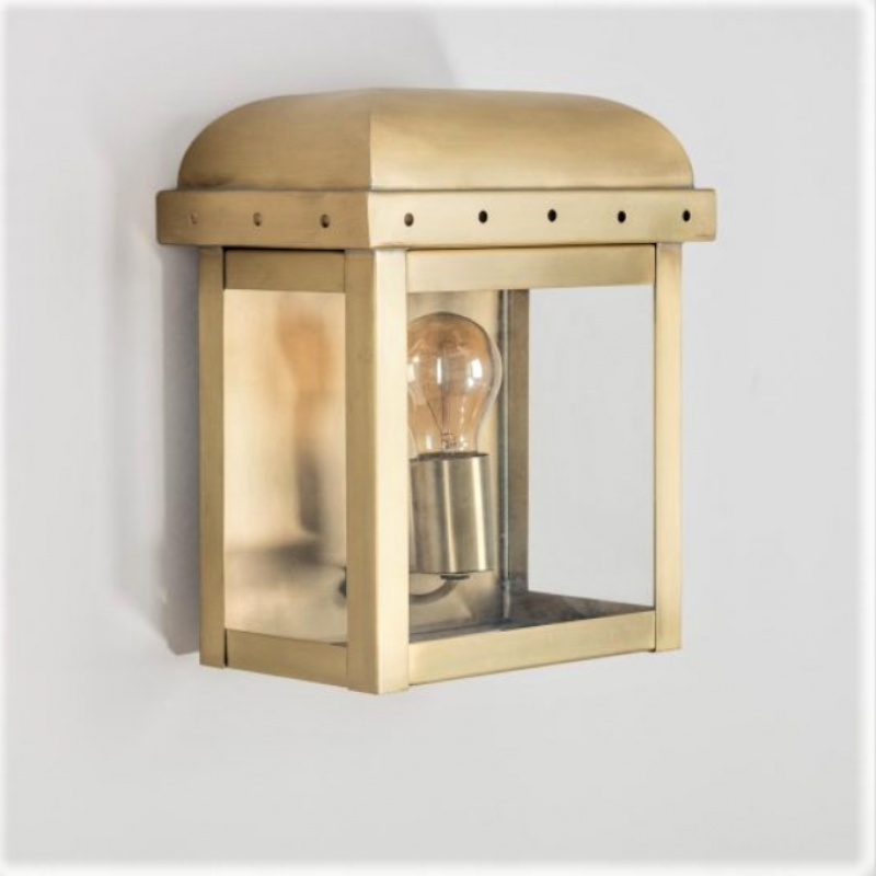Wand Aussenleuchte aus Messing