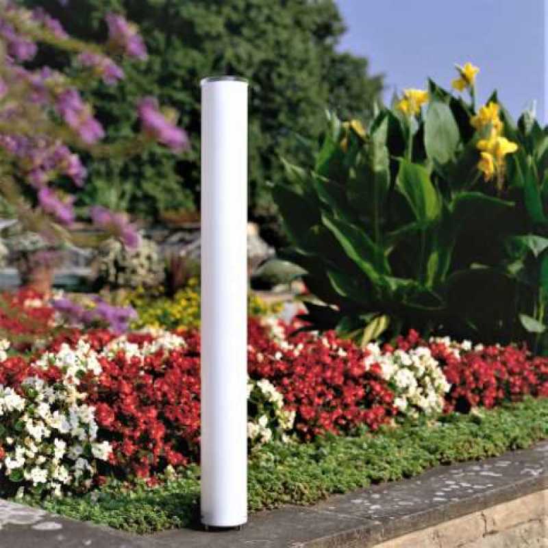 weiße Wegeleuchte 65cm