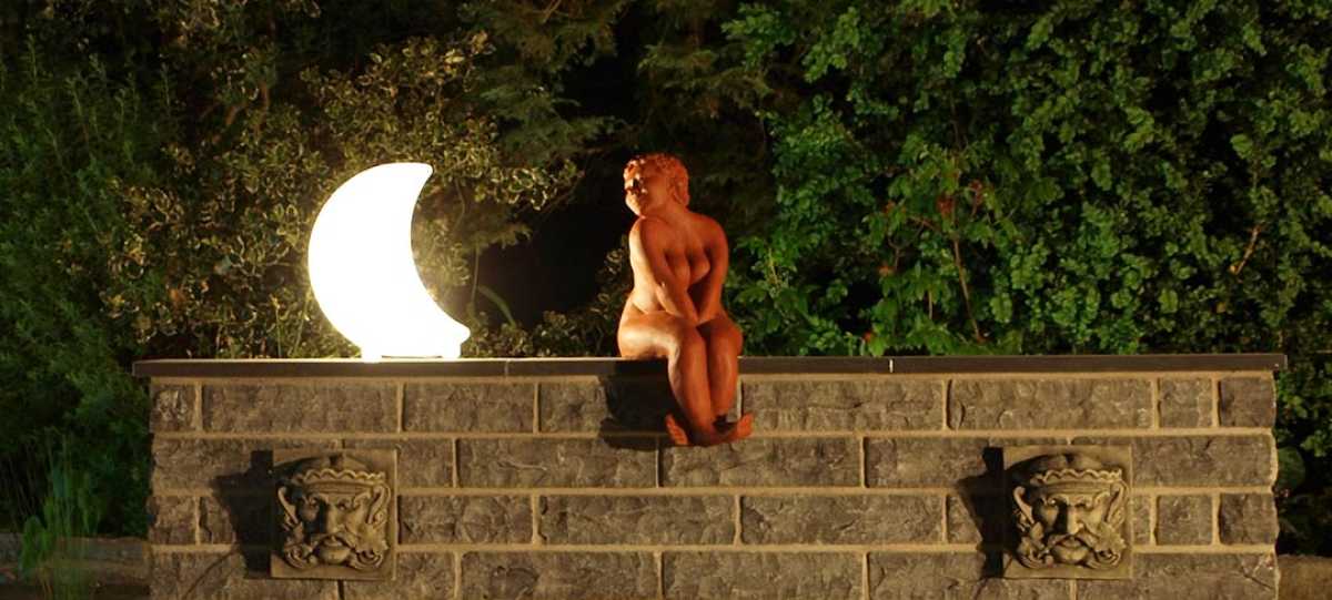 Aussenleuchte Mond