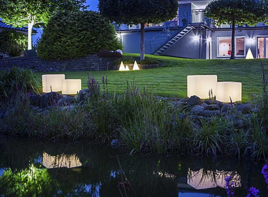 Aussenleuchte Würfel