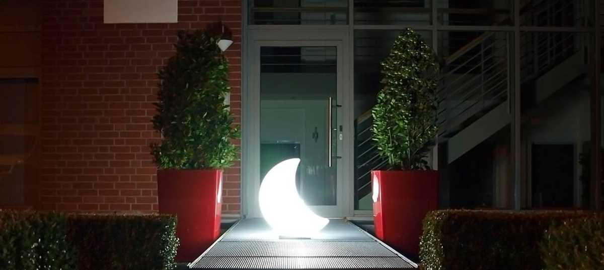Deko-Aussenleuchte Moon