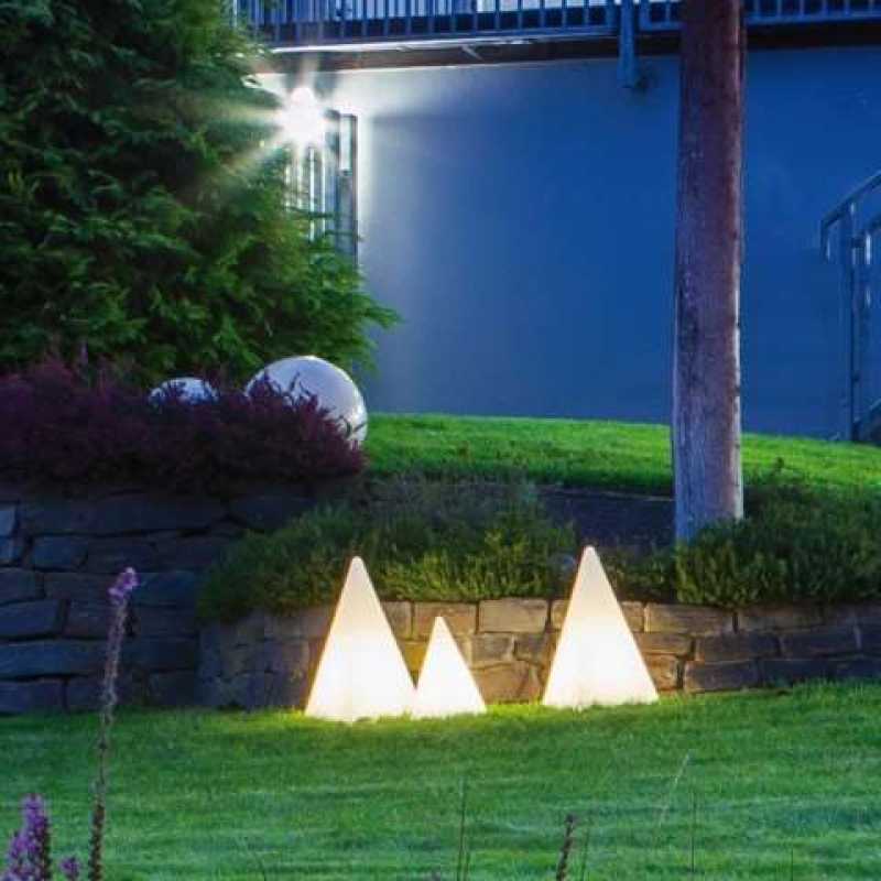 Gartenleuchte Pyramide 73cm