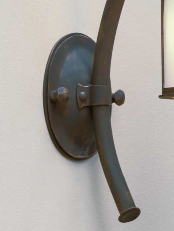 exklusive Wandleuchte Hauseingang