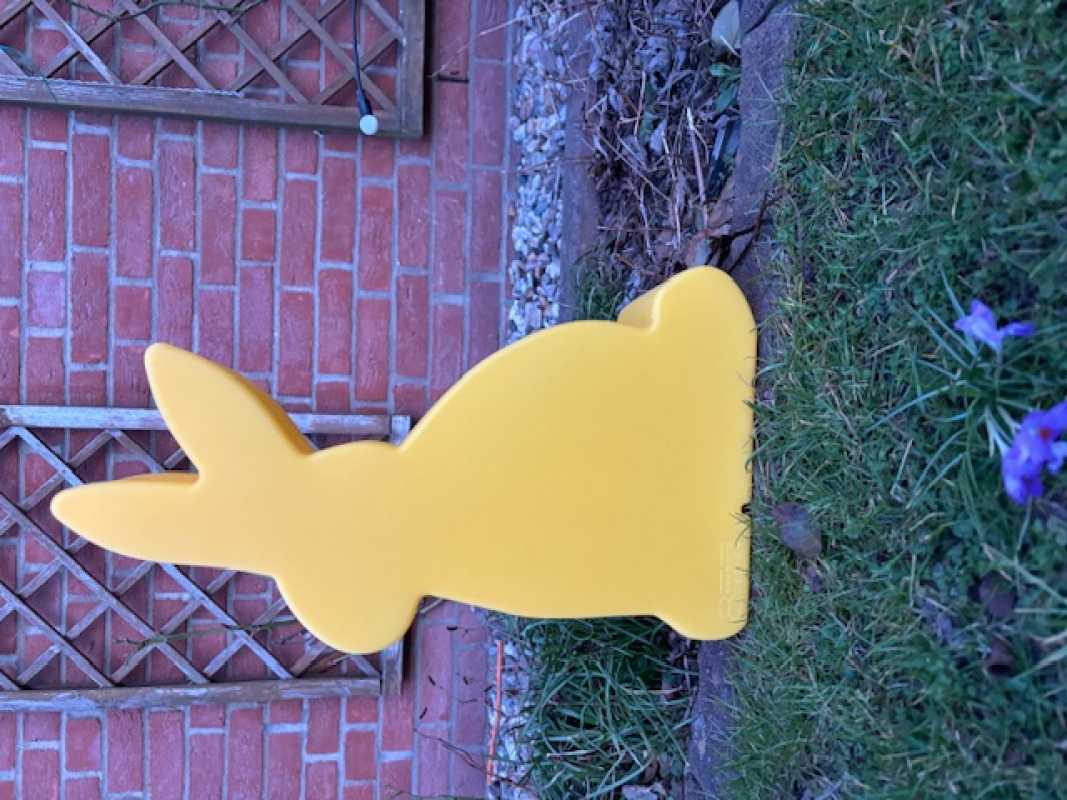 Osterbeleuchtung Gastro gelb