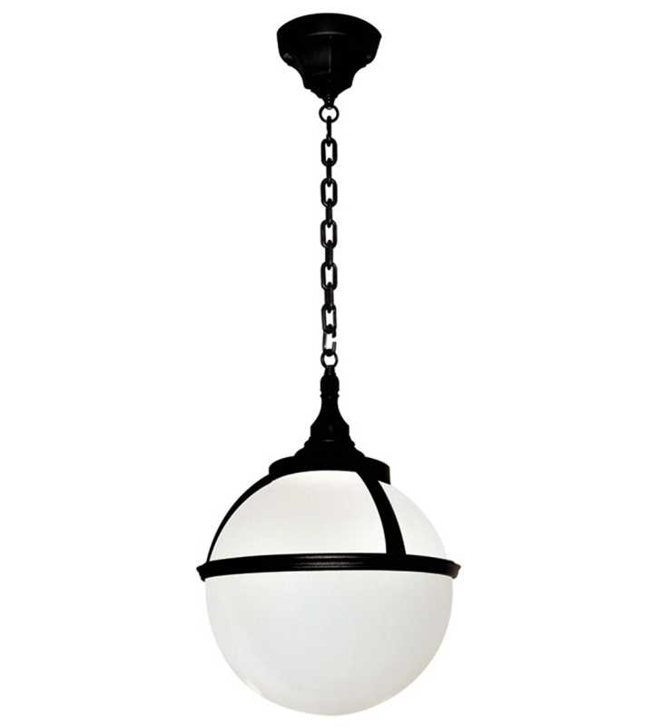 rustikale Hängeleuchte außen