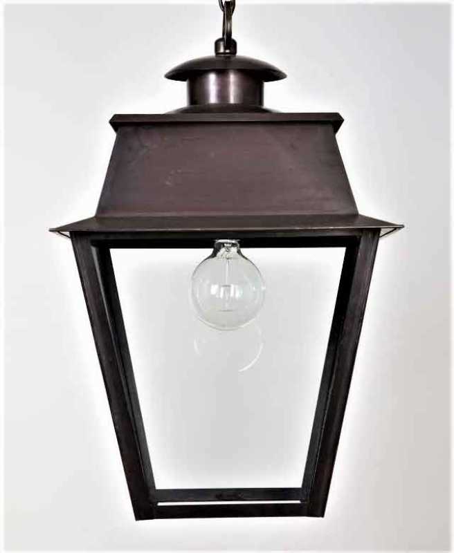 Messing-Aussenleuchte Landhausstil